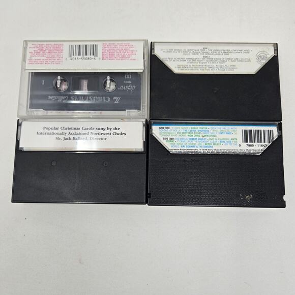 Christmas Music Cassette Tape Lot of 23 Country Gospel Ballads Orchestra Crosby - Picture 6 of 16